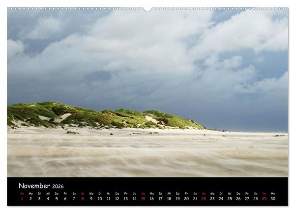 Produktbild: Amrum (hochwertiger Premium Wandkalender 2026 DIN A2 quer), Kunstdruck in Hochglanz