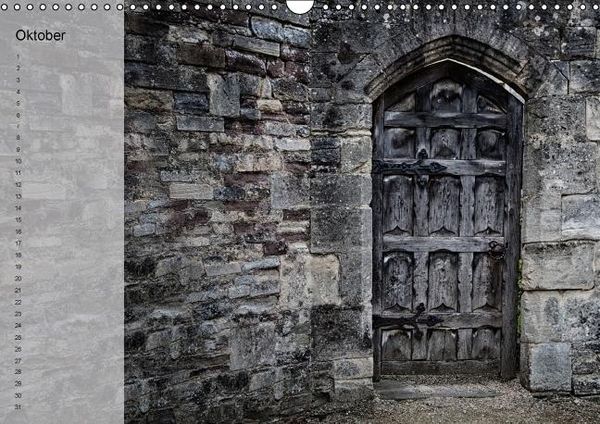 Produktbild: Historische T&uuml;ren aus England / Geburtstagskalender (Wandkalender immerw&auml;hrend DIN A3 quer)