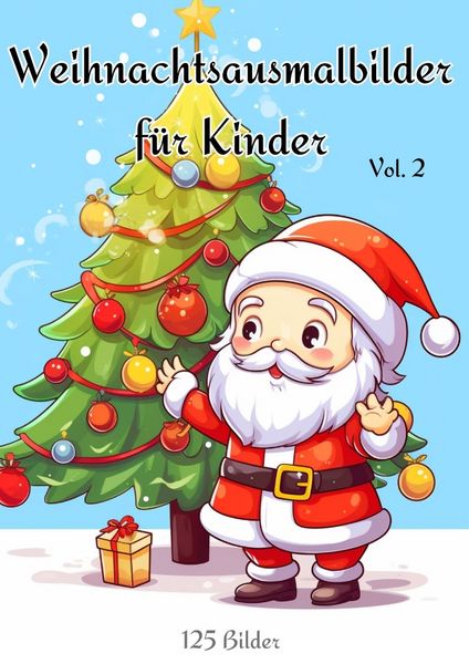 Produktbild: Christmas Coloring Pages For Kids Volume 2