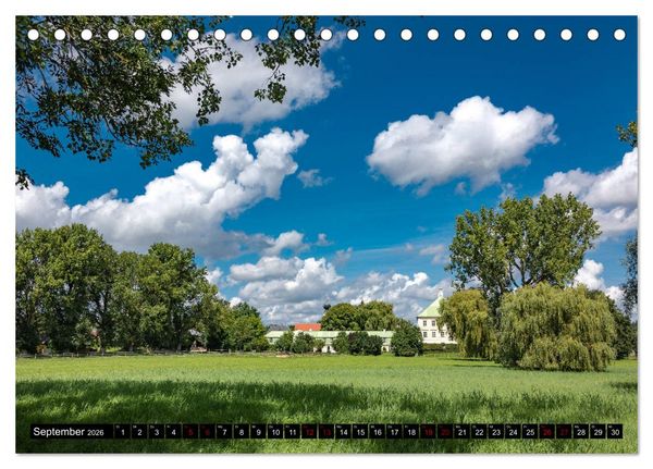 Produktbild: Bayerische Landschaften - Ein Streifzug durch das Dachauer Land (Tischkalender 2026 DIN A5 quer), CALVENDO Monatskalender