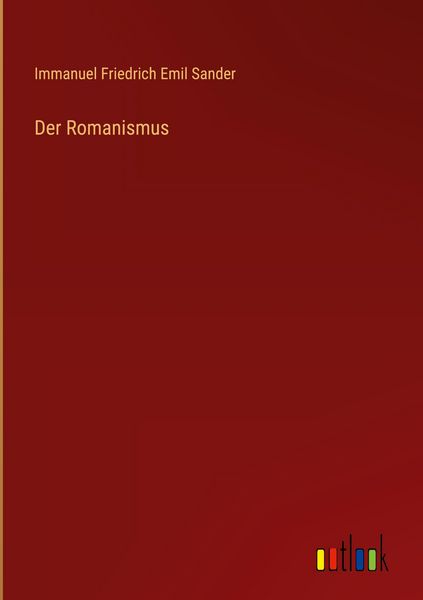 Produktbild: Der Romanismus
