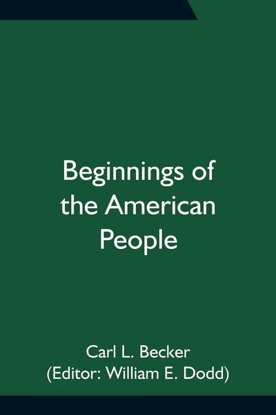 Produktbild: Beginnings of the American People