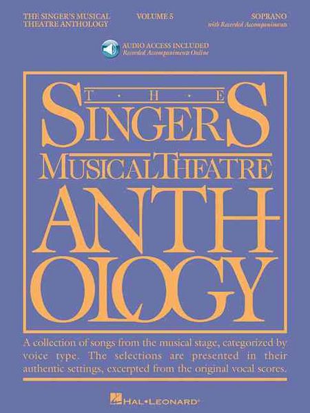 Produktbild: The Singer's Musical Theatre Anthology - Volume 5 Soprano Book/Online Audio