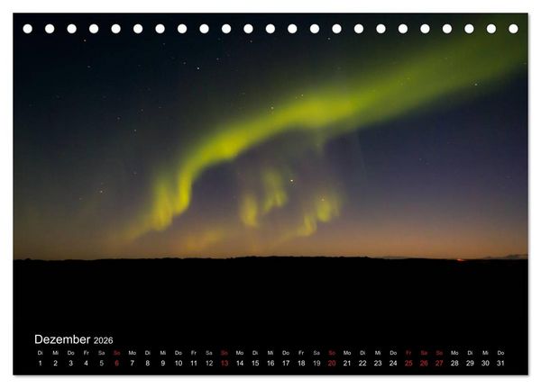 Produktbild: Island (Tischkalender 2026 DIN A5 quer), CALVENDO Monatskalender