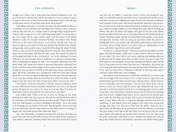 Produktbild: The Illustrated Odyssey