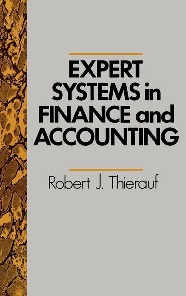 Produktbild: Expert Systems in Finance and Accounting