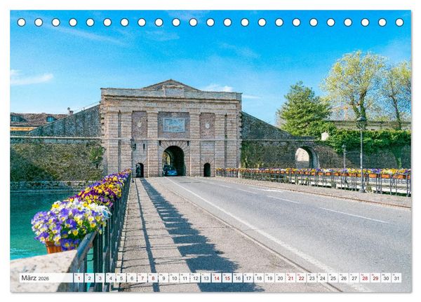 Produktbild: Traumziel am Gardasee. Peschiera del Garda (Tischkalender 2026 DIN A5 quer), CALVENDO Monatskalender