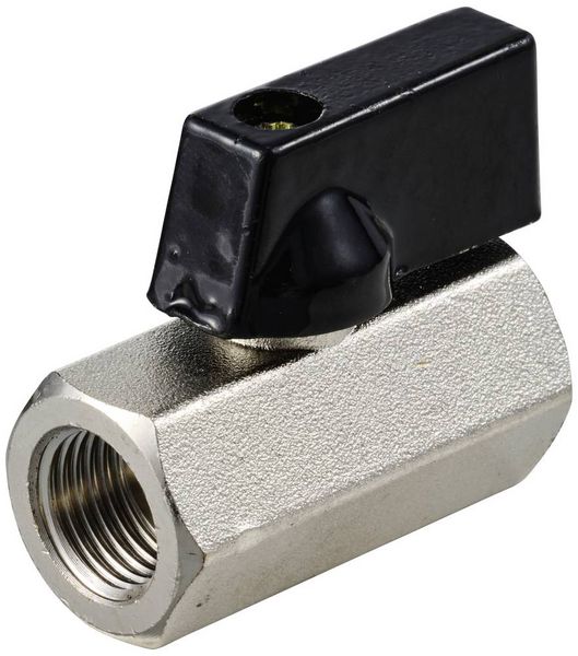 Produktbild: TRU COMPONENTS TC-304SM-FF1/2G TC-12770396 Standard-Kugelhahn Innengewinde: G1/2" 16 bar (max) 1 St.
