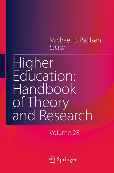 Produktbild: Higher Education: Handbook of Theory and Research