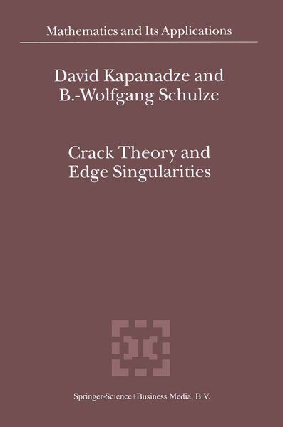 Produktbild: Crack Theory and Edge Singularities