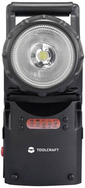 Produktbild: TOOLCRAFT SMD LED Akku-Handscheinwerfer 160lm TC-6406360