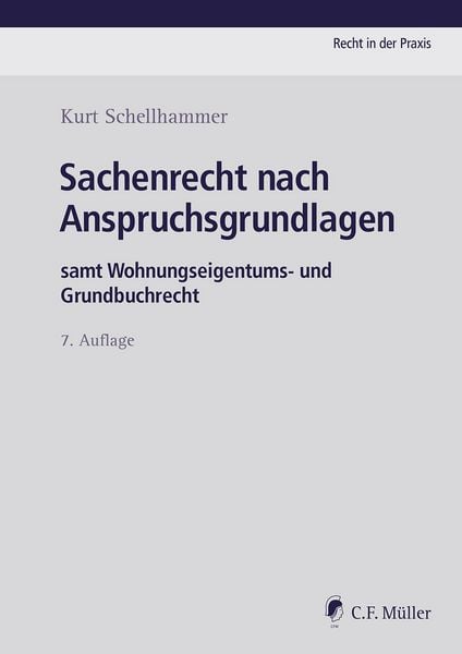 Produktbild: Sachenrecht nach Anspruchsgrundlagen