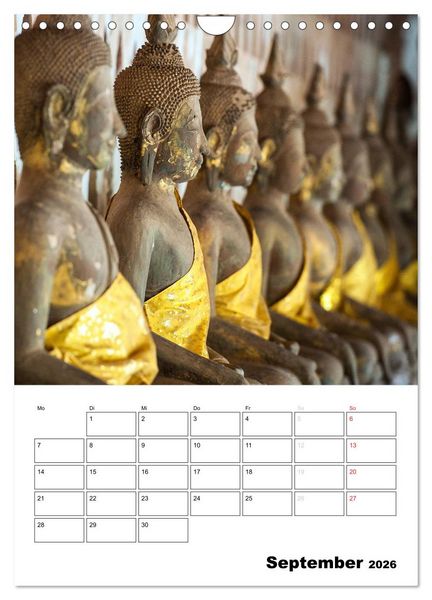 Produktbild: MEDITATION - Wellness f&uuml;r die Seele (Wandkalender 2026 DIN A4 hoch), CALVENDO Monatskalender