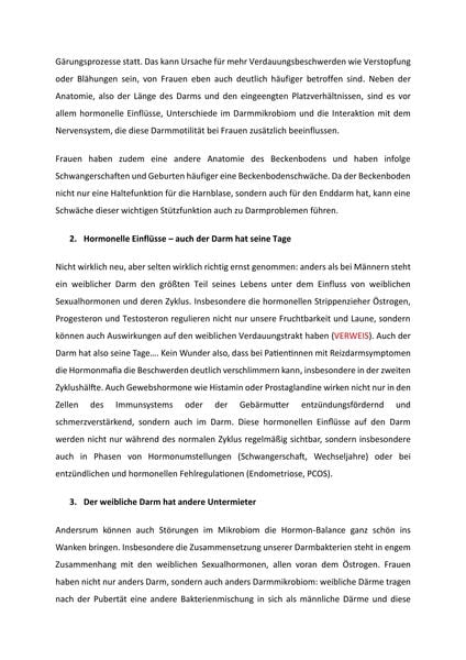 Produktbild: Frauen haben anders Darm