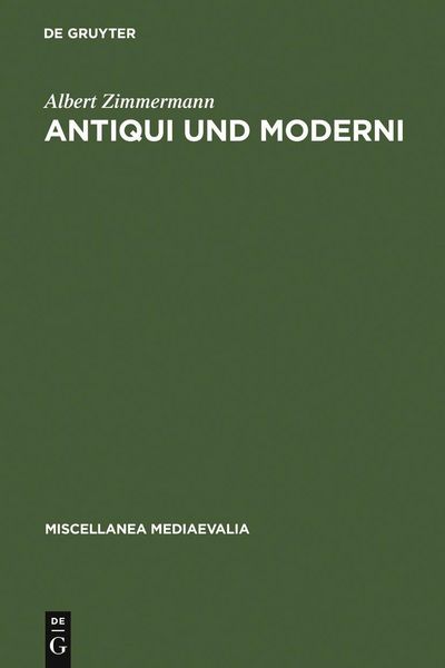 Produktbild: Antiqui und Moderni