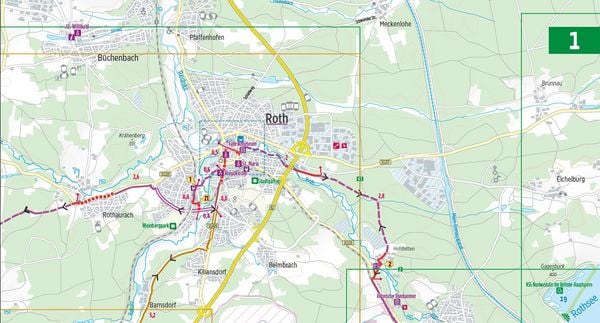 Produktbild: Fr&auml;nkischer WasserRadweg