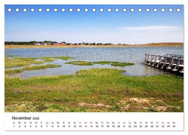 Produktbild: Norderney Paradies in der Nordsee (Tischkalender 2026 DIN A5 quer), CALVENDO Monatskalender