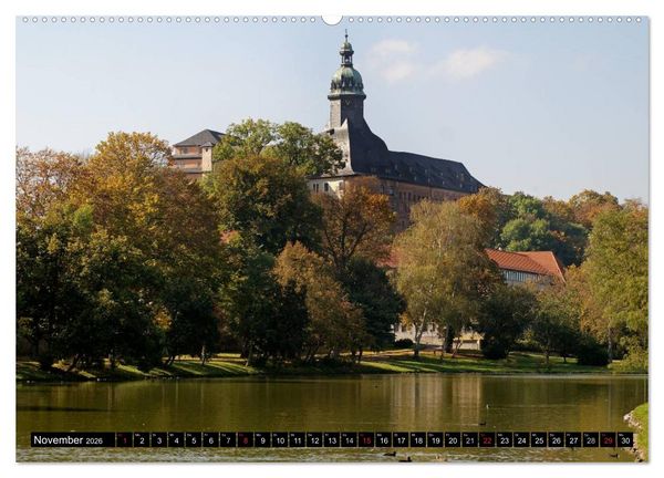 Produktbild: Musik- und Bergstadt Sondershausen/Th&uuml;ringen (hochwertiger Premium Wandkalender 2026 DIN A2 quer), Kunstdruck in Hochglanz