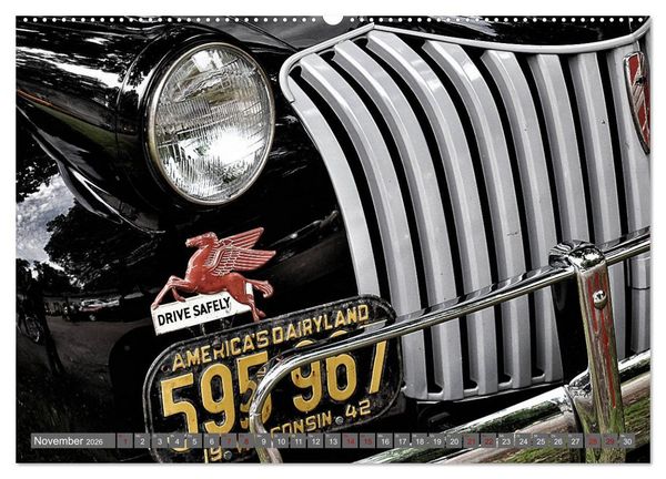 Produktbild: American Old Cars - Amerikanische Autolegenden (Wandkalender 2026 DIN A2 quer), CALVENDO Monatskalender