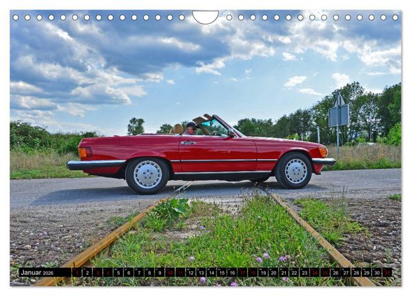 Produktbild: Ein Stern f&uuml;r Amerika - Mercedes Benz 560 SL (Wandkalender 2026 DIN A4 quer), CALVENDO Monatskalender