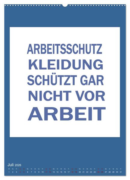 Produktbild: Memo an mich (hochwertiger Premium Wandkalender 2026 DIN A2 hoch), Kunstdruck in Hochglanz