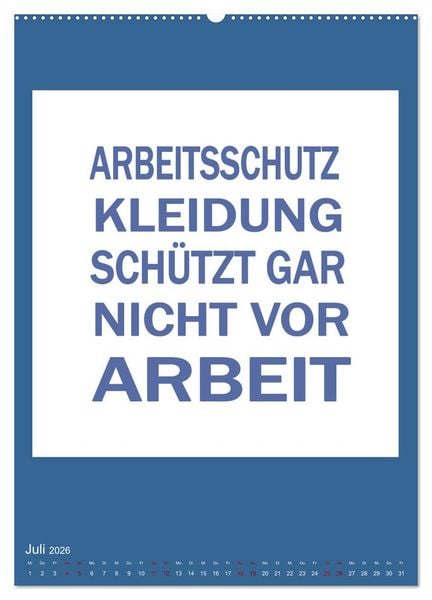 Produktbild: Memo an mich (Wandkalender 2026 DIN A2 hoch), CALVENDO Monatskalender