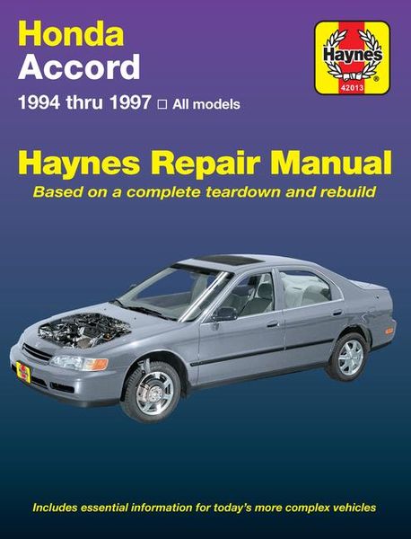 Produktbild: Haynes, J: Honda Accord 1994-97