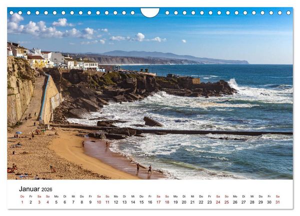 Produktbild: Portugal - Eindrucksvolle Aufnahmen von fotofussy (Wandkalender 2026 DIN A4 quer), CALVENDO Monatskalender