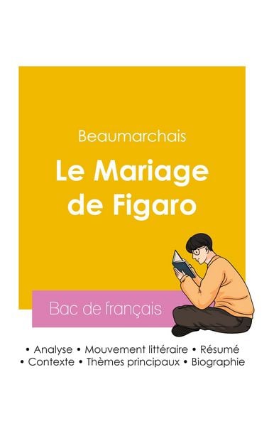 Produktbild: R&eacute;ussir son Bac de fran&ccedil;ais 2026 : Analyse de la pi&egrave;ce Le Mariage de Figaro de Beaumarchais