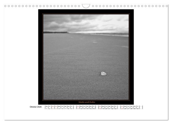 Produktbild: Wangerooge in Fine Art (Wandkalender 2026 DIN A3 quer), CALVENDO Monatskalender