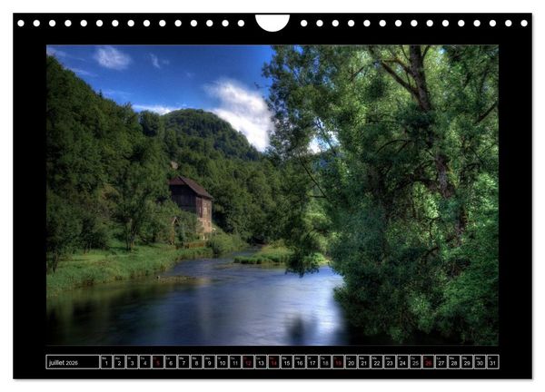 Produktbild: Paysages suisses (Calendrier mural 2026 DIN A4 vertical), CALVENDO calendrier mensuel