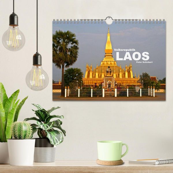 Produktbild: Volksrepublik Laos (Wandkalender 2026 DIN A4 quer), CALVENDO Monatskalender