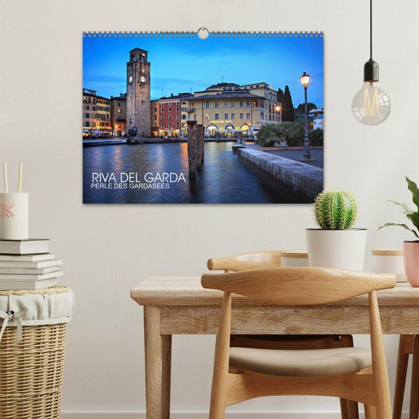 Produktbild: Riva del Garda - Perle des Gardasees (Wandkalender 2026 DIN A3 quer), CALVENDO Monatskalender