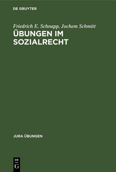 Produktbild: &Uuml;bungen im Sozialrecht