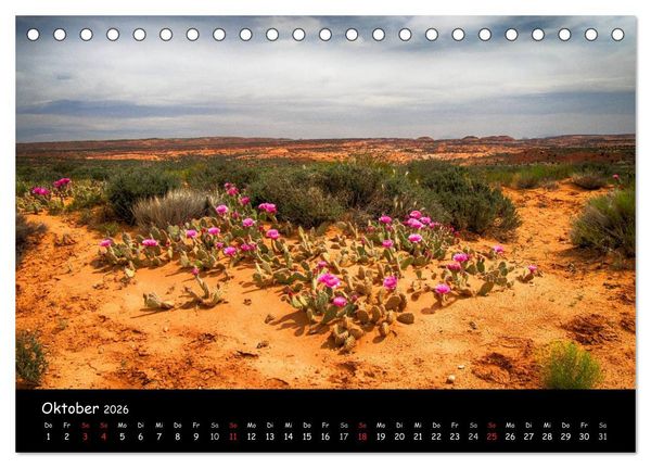Produktbild: Traumlandschaften im Westen der USA (Tischkalender 2026 DIN A5 quer), CALVENDO Monatskalender
