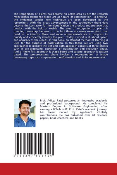 Produktbild: Plant Leaf Disease Classification using Feature Extraction with SVM