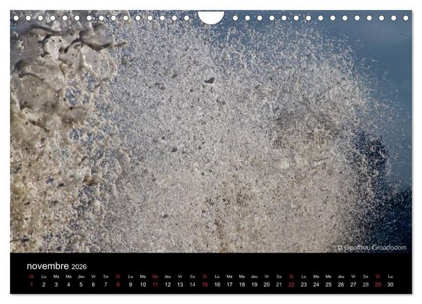 Produktbild: GRANDES MAR&Eacute;ES &Agrave; SAINT-MALO (Calendrier mural 2026 DIN A4 vertical), CALVENDO calendrier mensuel