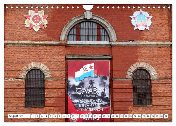 Produktbild: Festungsstadt Kronstadt - Schl&uuml;ssel zu Sankt Petersburg (Wandkalender 2026 DIN A4 quer), CALVENDO Monatskalender