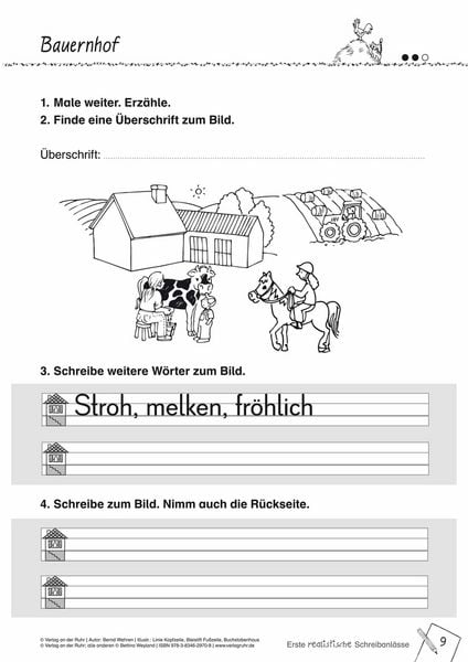 Produktbild: Bilder erz&auml;hlen Geschichten &ndash; Erste realistische Schreibanl&auml;sse
