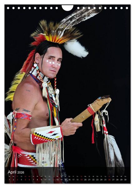 Produktbild: Indianer, Portrait Collection 1 (Wandkalender 2026 DIN A4 hoch), CALVENDO Monatskalender