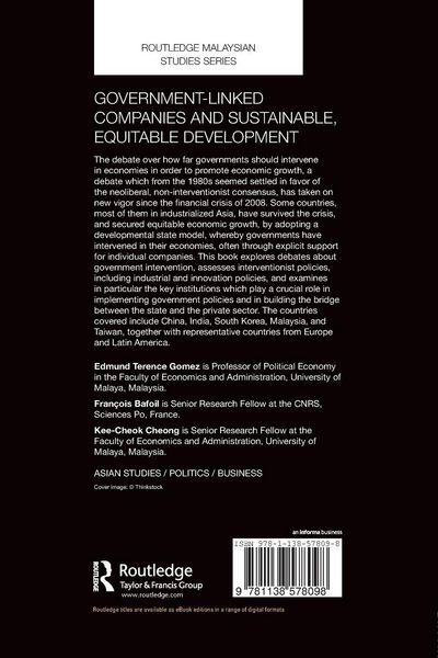 Produktbild: Government-Linked Companies and Sustainable, Equitable Development