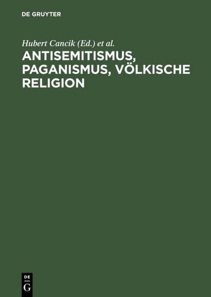 Produktbild: Antisemitismus, Paganismus, V&ouml;lkische Religion