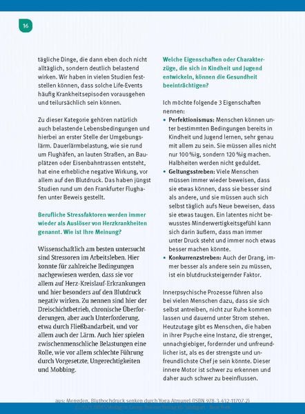 Produktbild: Bluthochdruck senken durch Yoga-Atmung