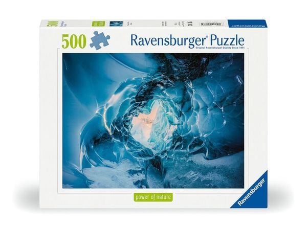 Produktbild: Erwachsenenpuzzle 500 Teile - Im Auge des Gletschers