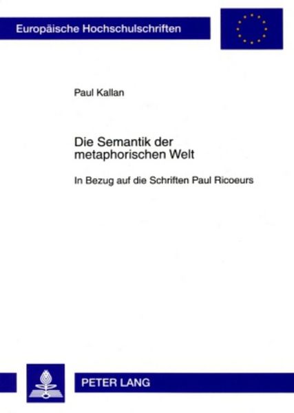 Produktbild: Die Semantik der metaphorischen Welt
