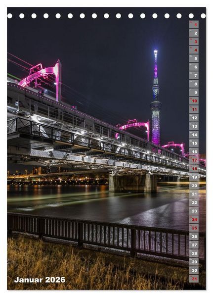 Produktbild: DER ZAUBER JAPANS Faszinierende Impressionen (Tischkalender 2026 DIN A5 hoch), CALVENDO Monatskalender