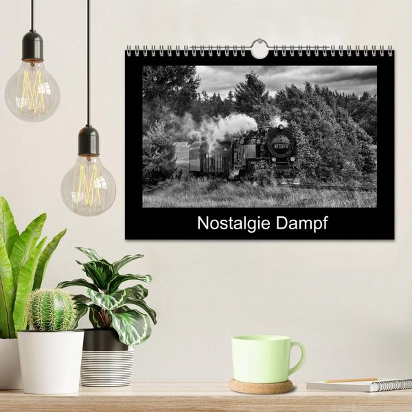 Produktbild: Nostalgie Dampf (Wandkalender 2026 DIN A4 quer), CALVENDO Monatskalender