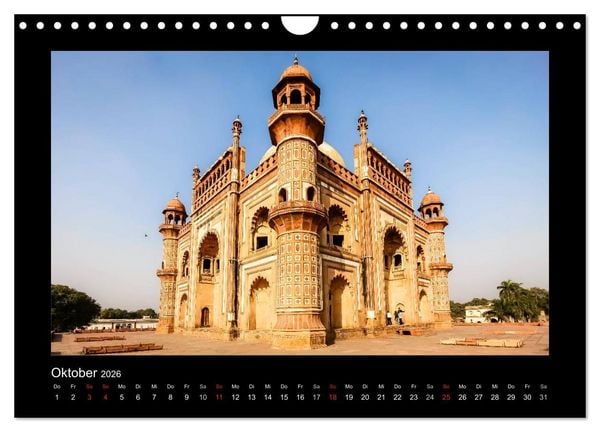 Produktbild: Willkommen in Indien 2026 (Wandkalender 2026 DIN A4 quer), CALVENDO Monatskalender