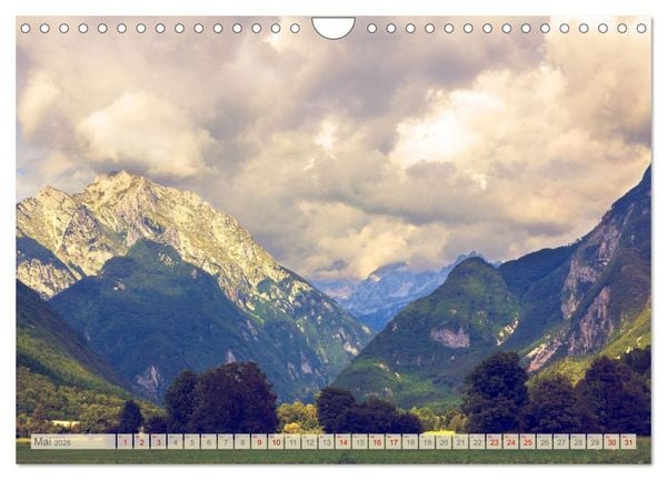 Produktbild: Slowenische Landschaften (Wandkalender 2026 DIN A4 quer), CALVENDO Monatskalender