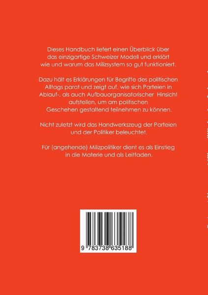 Produktbild: Milizpolitik in der Schweiz